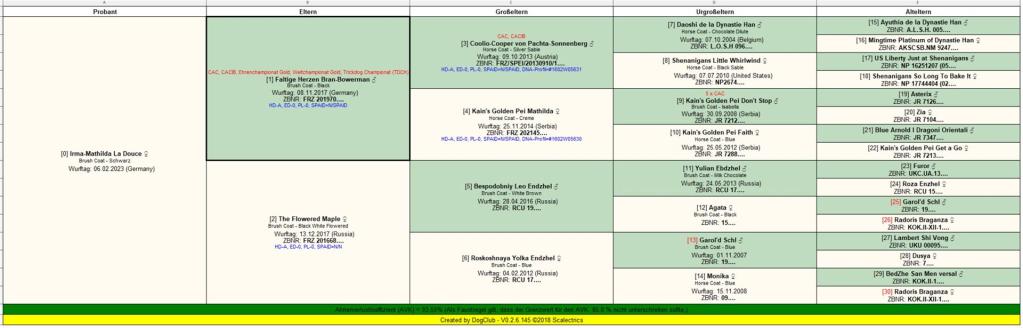 PEDIGREE I-WURF (06.02.2023)